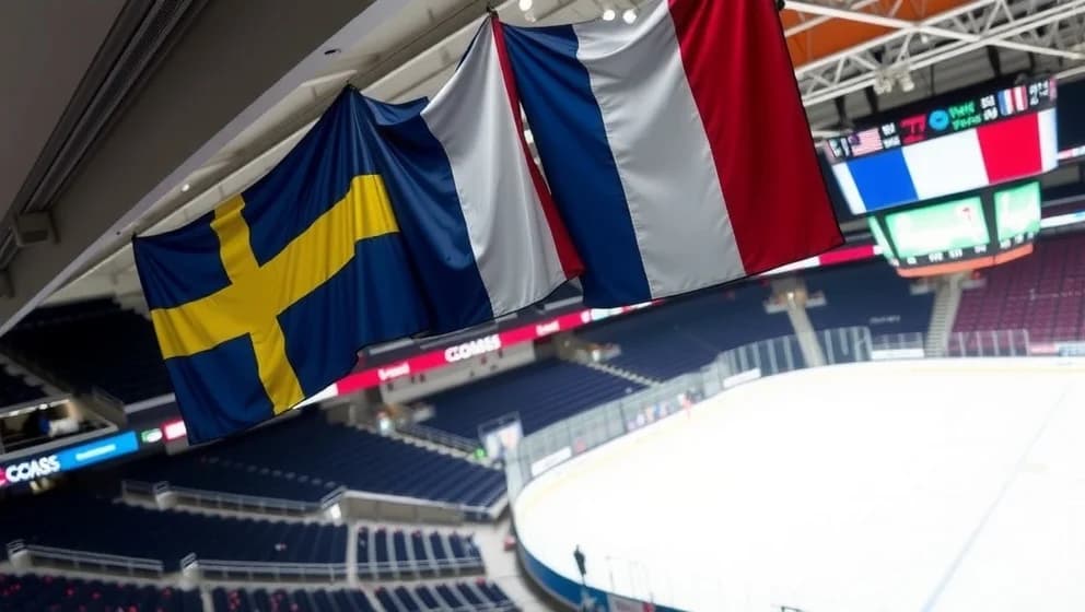 Sverige Frankrike hockey och alla möten sedan 1999